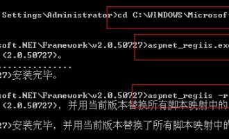 IIS 6.0提示“服务器应用程序不可用”的解决办法